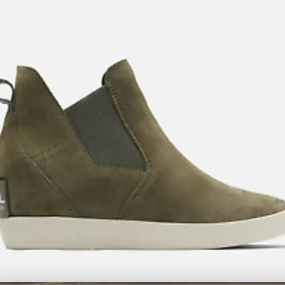 Women’s Sorel Out N’ About Slip on Wedge Bootie, New Size 7 - Picture 4 of 9